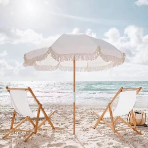 beach umbrellas